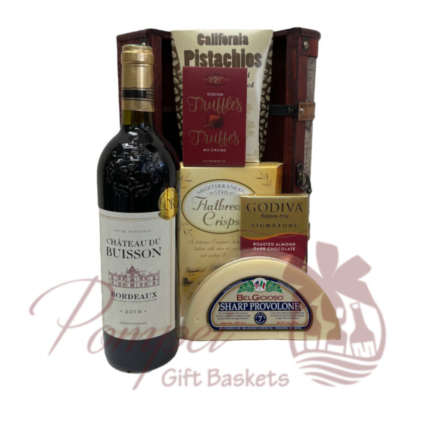 A Taste of France Wine Gift Basket