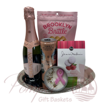 Breast Cancer Sympathy Basket