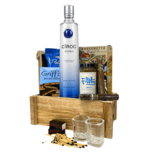 Ciroc & Cigars Gift Basket