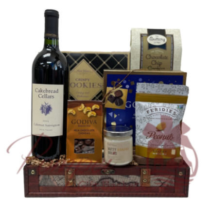 Cakebread Wine Gift Basket