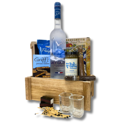 Ciroc & Cigars Gift Basket