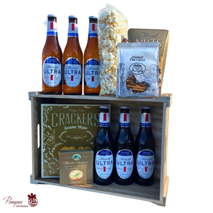 Michelob Ultra Beer Gift Basket