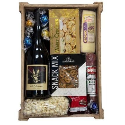 The Prisoner Wood Trunk Wine & Gourmet Basket