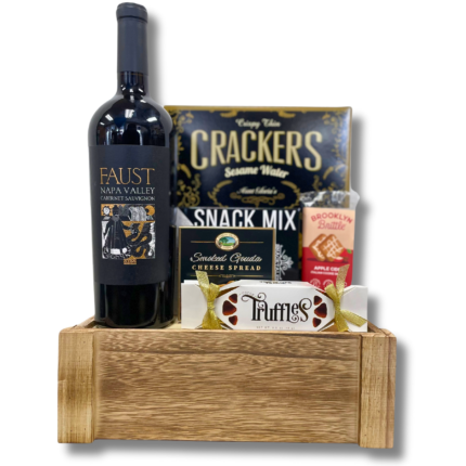 Folkloric Faust Wine Basket