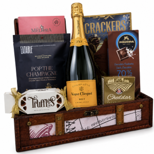 Champagne and Chocolate Gift Basket