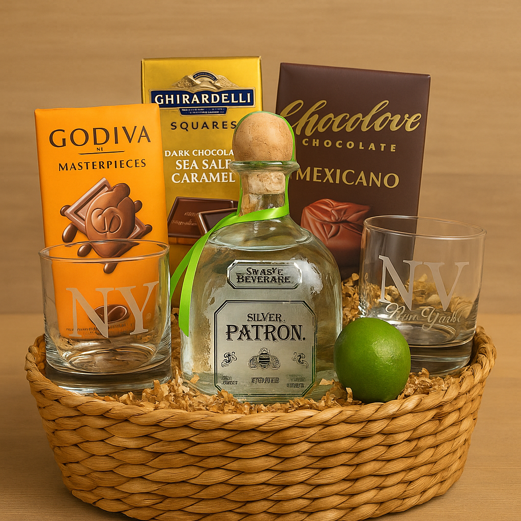 Patron Gift Basket – Pompei Gift Baskets in New York City