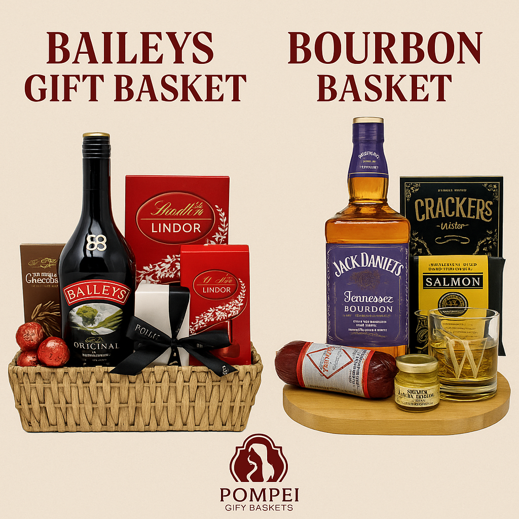 Baileys Gift Basket and Bourbon Basket – Perfect 2025 Holiday Gifts