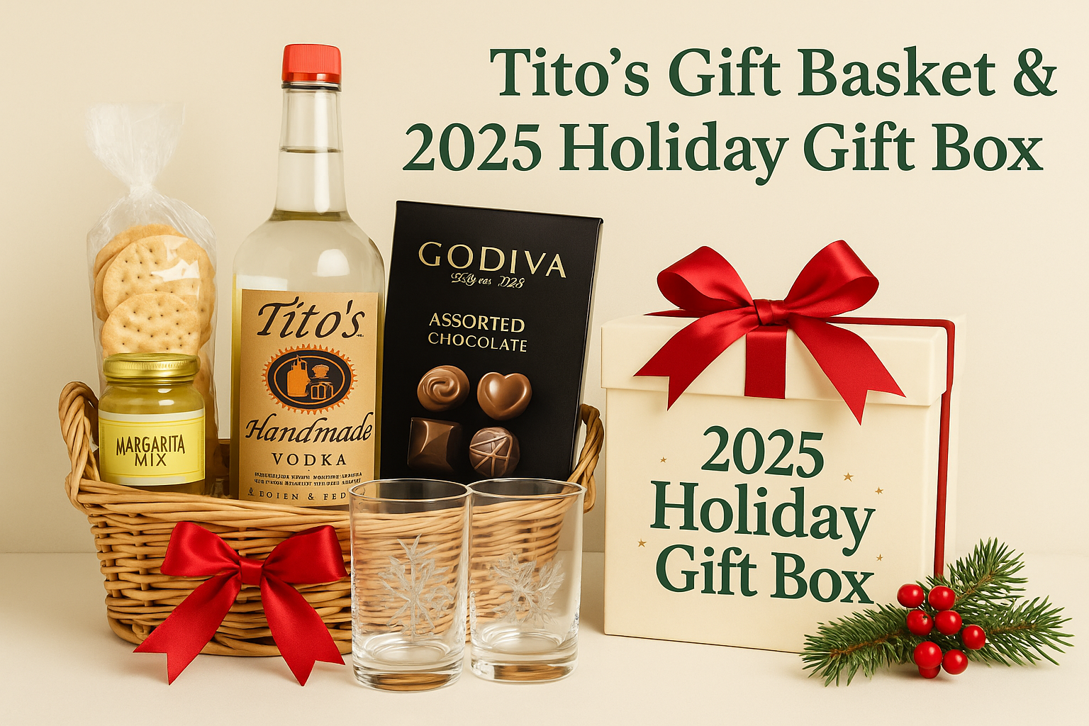Tito’s Gift Basket & 2025 Holiday Gift Box – Perfect Gifting Made Simple