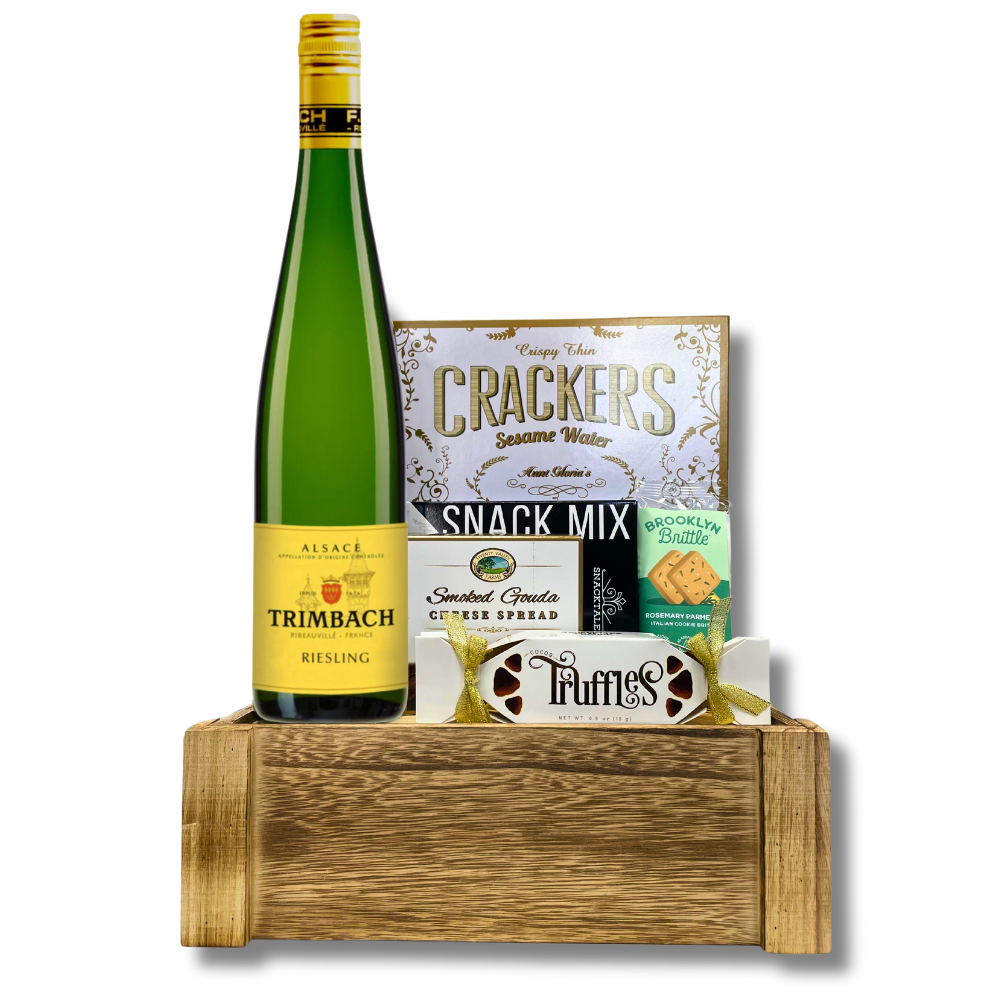 Just Because Reisling Gift Basket