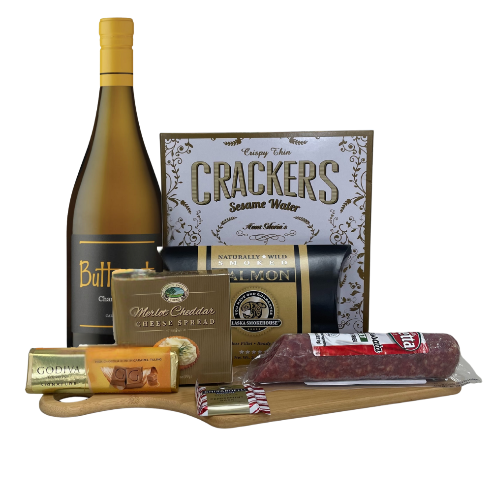 Thank You Chardonnay Gift Basket