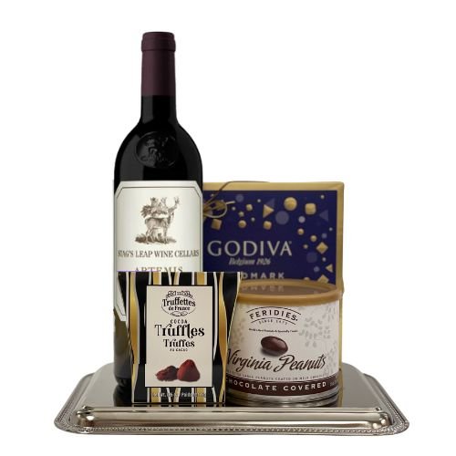 Artemis the Greek Goddess Wine Gift Basket