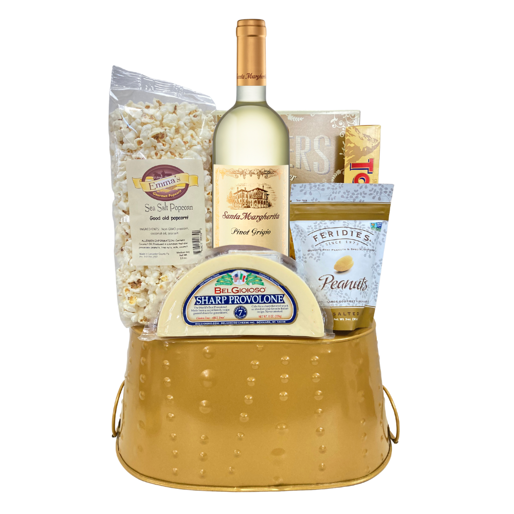 BYOB Pinot Grigio Gift Basket