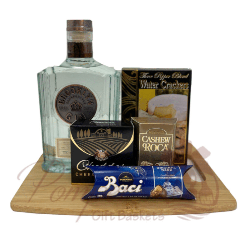 Brooklyn's Skyline Gin Gift Basket