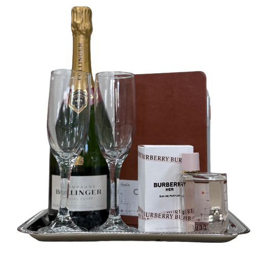 Burberry Champagne Party Gift Tray