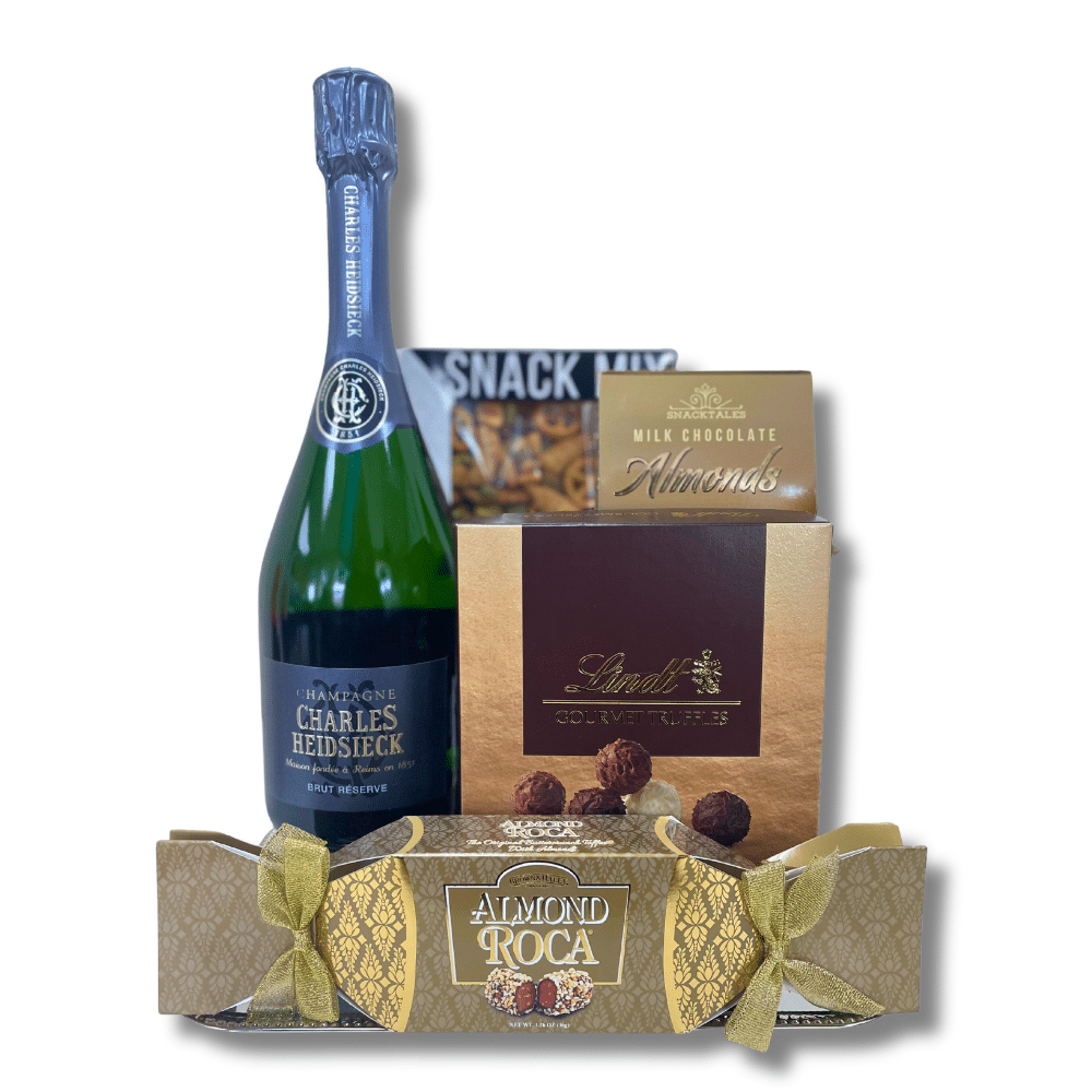 Champagne and Truffles Gift Basket