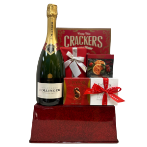 Christmas Champagne Gift Basket
