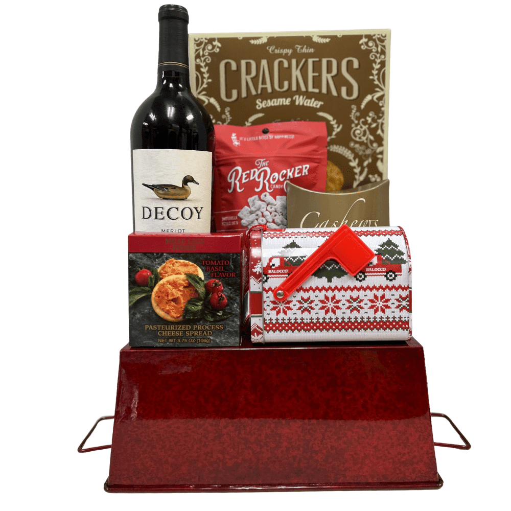 Decoy & Christmas Gift Basket