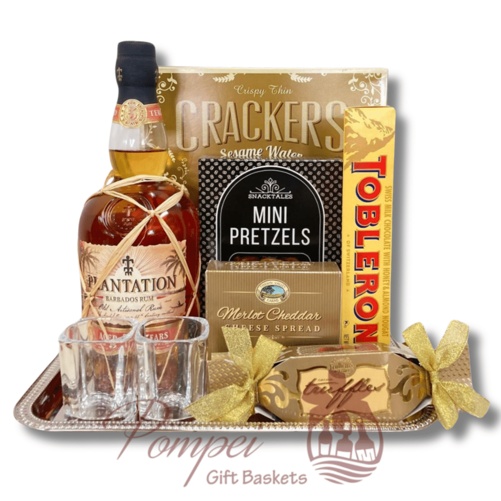 Fertile Plantation's Rum Gift Basket