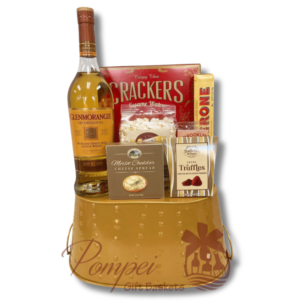 Original Glenmorangie Scotch Gift Basket