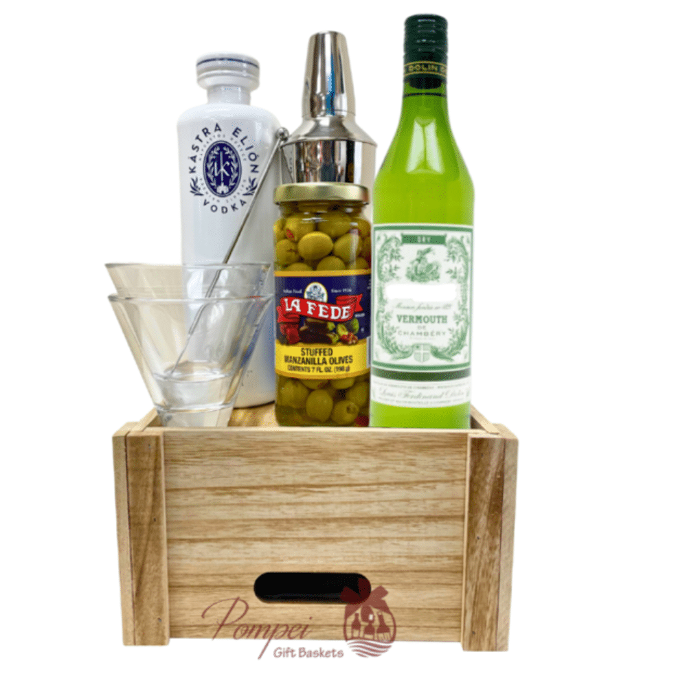 The Greek Martini Vodka Gift Basket