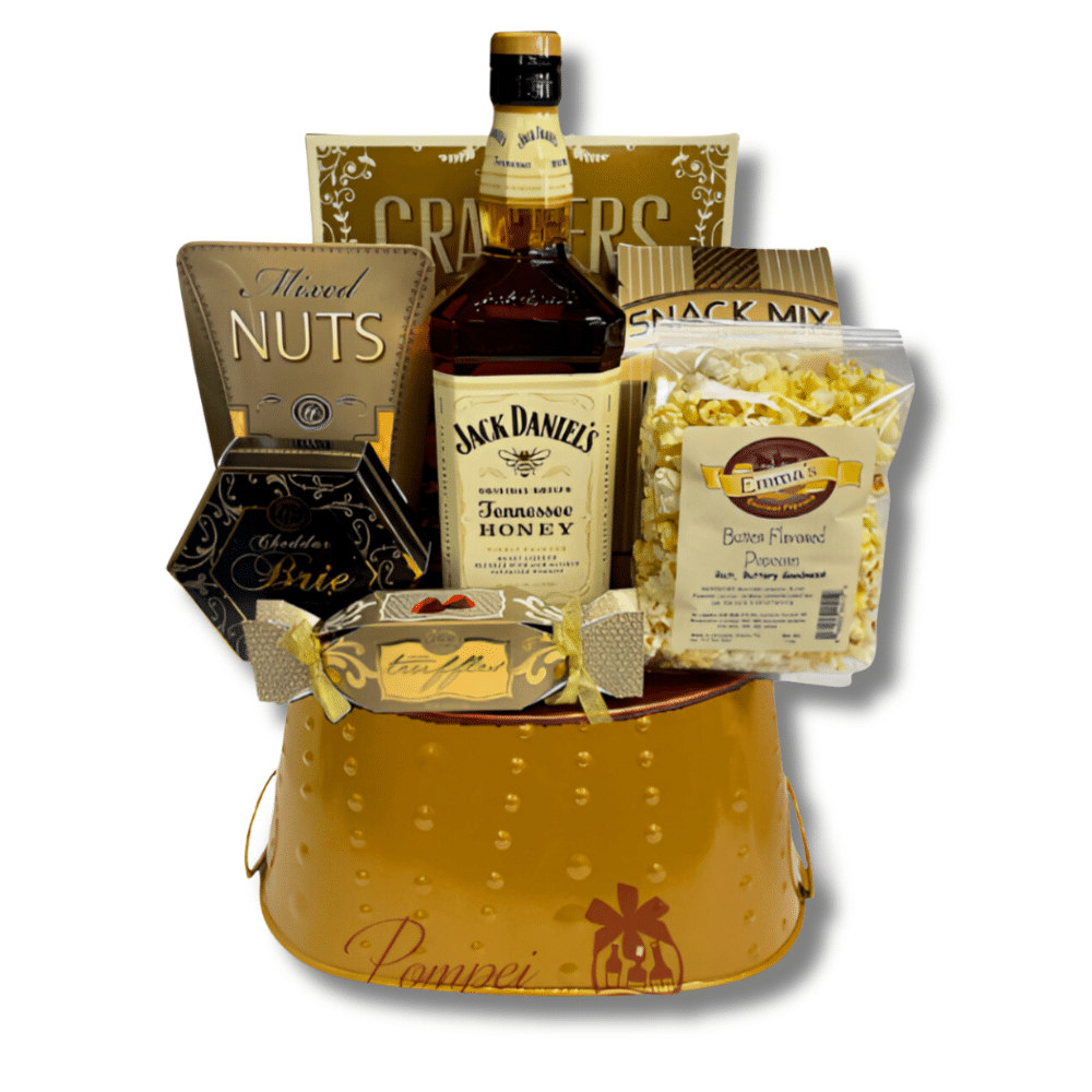 Honey Jack Whiskey Gift Basket