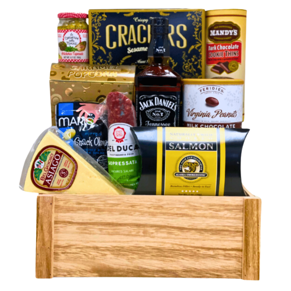 Jack Daniel's Whiskey Gift Basket
