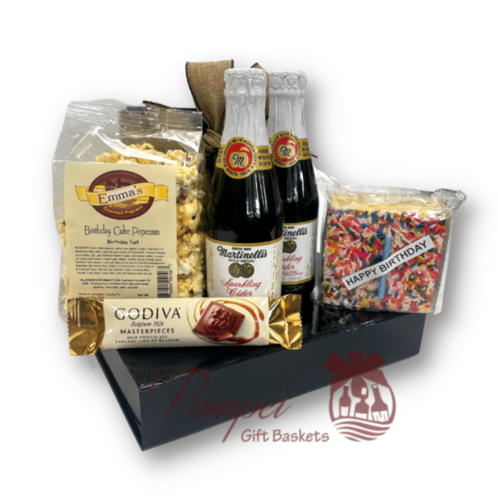 Non-Alcoholic Birthday Gift Basket