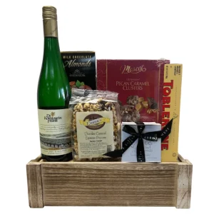 Reisling & Chocolate Gift Basket
