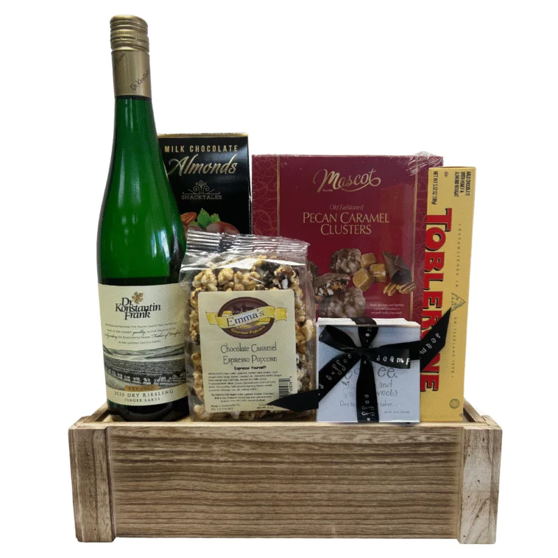 Reisling & Chocolate Gift Basket