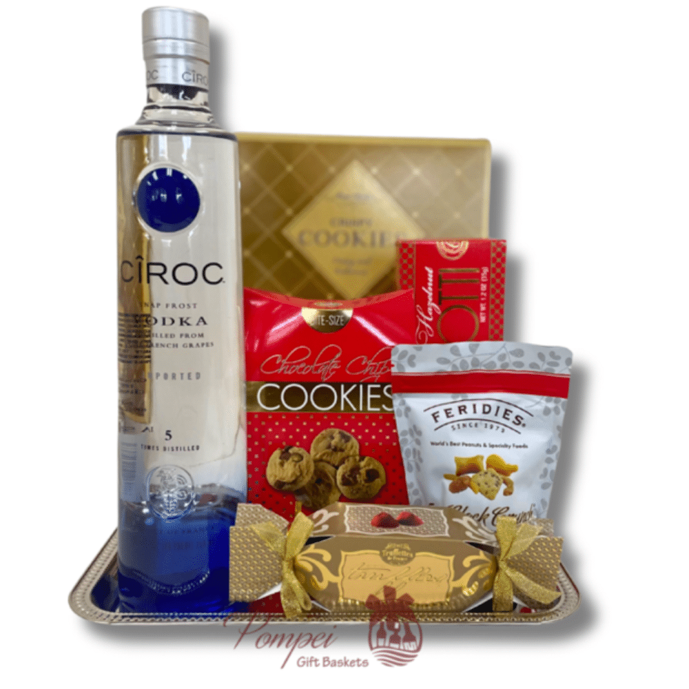 Smooth Ciroc Vodka Gift Basket
