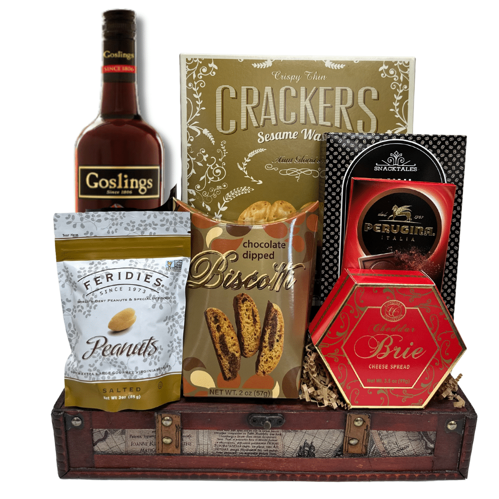 Smooth Goslings Rum Gift Basket