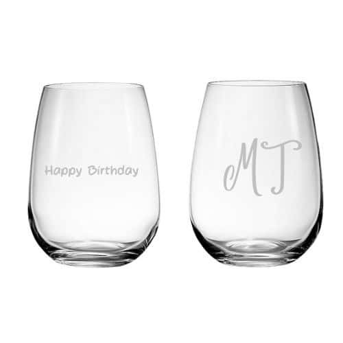Stemless Wine Glasses