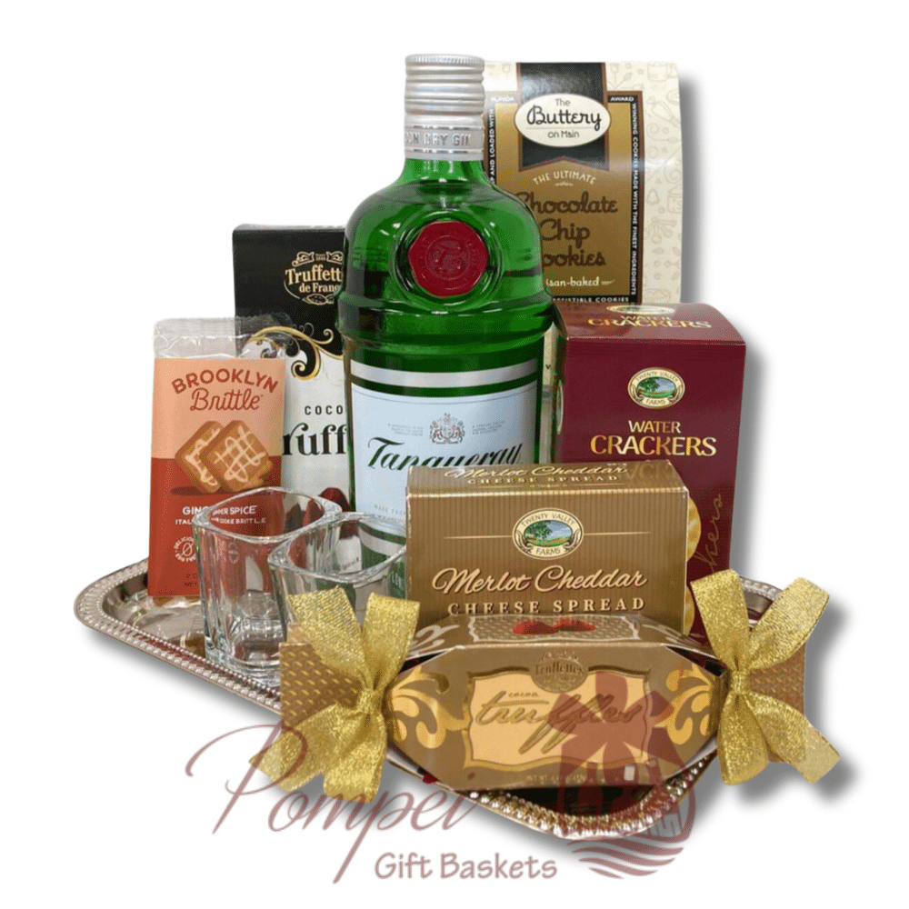Iconic Tanqueray Gin Gift Basket