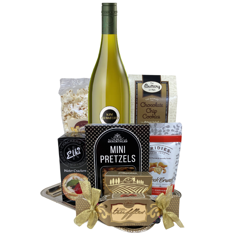 Two Lovers & Sauvignon Blanc Gift Basket