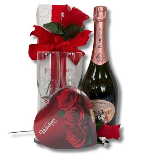 Taste Of Glamour Champagne Gift Basket