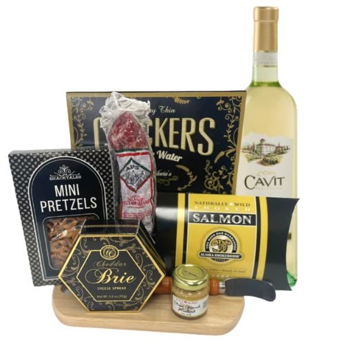 Toast Spring Wine Gift Basket 