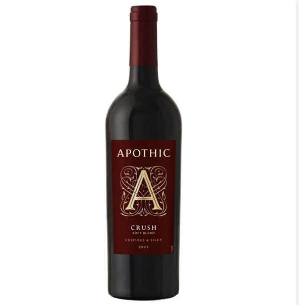 Apothic Crush Blend 750 mL is a smooth, silky, and romantic red blend crafted for people who love bold flavor without bitterness.
