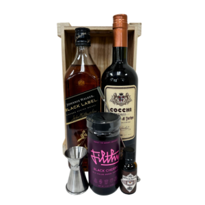 Black Label Manhattan Cocktail Basket