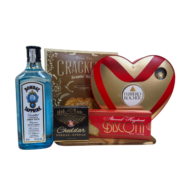 Love & Gin On A Board