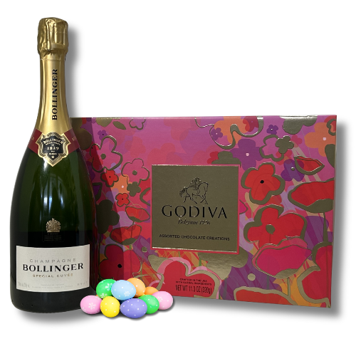 Easter Champagne and Chocolate