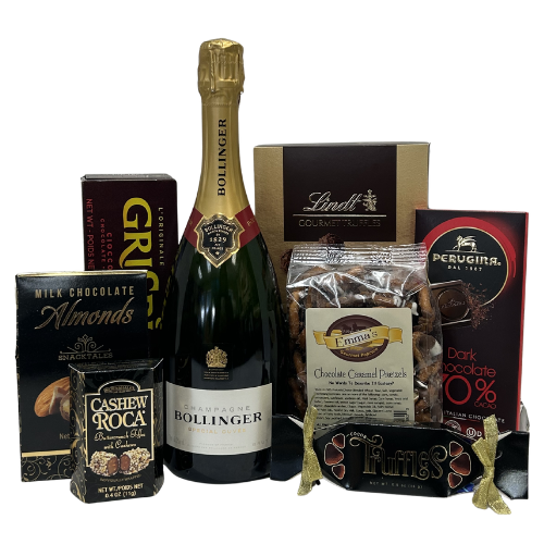 Bollinger and Chocolate Gift Basket