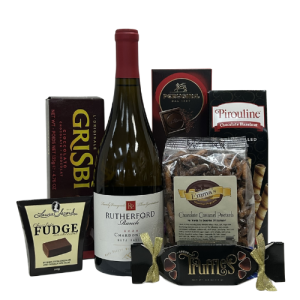 Chardonnay and Chocolate Gift Basket