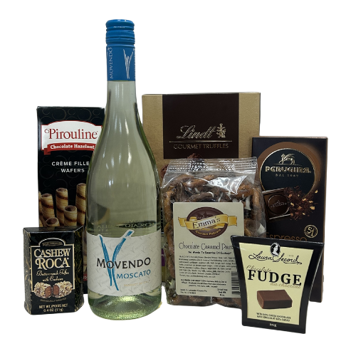 Moscato and Chocolate Gift Basket