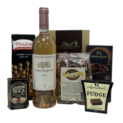 Rose and Chocolate Gift Basket