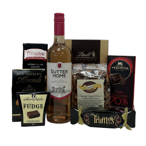 Zinfandel and Chocolate Gift Basket