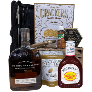 Dad's Bourbon And BBQ Basket