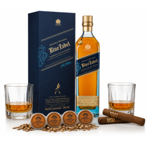 Smoky Blue Label Gift Basket