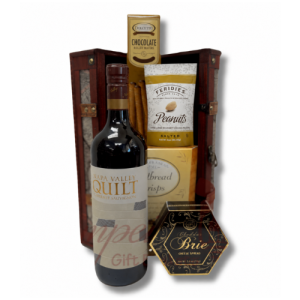 Napa Quilt Cabernet Sauvignon Gift Basket