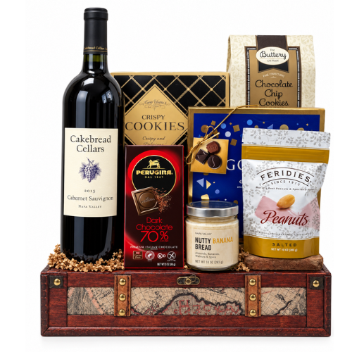 Cakebread Wine Gift Basket